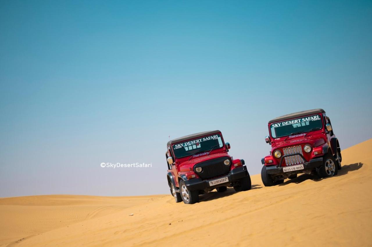 Sky Desert Safari Camp Jaisalmer Esterno foto