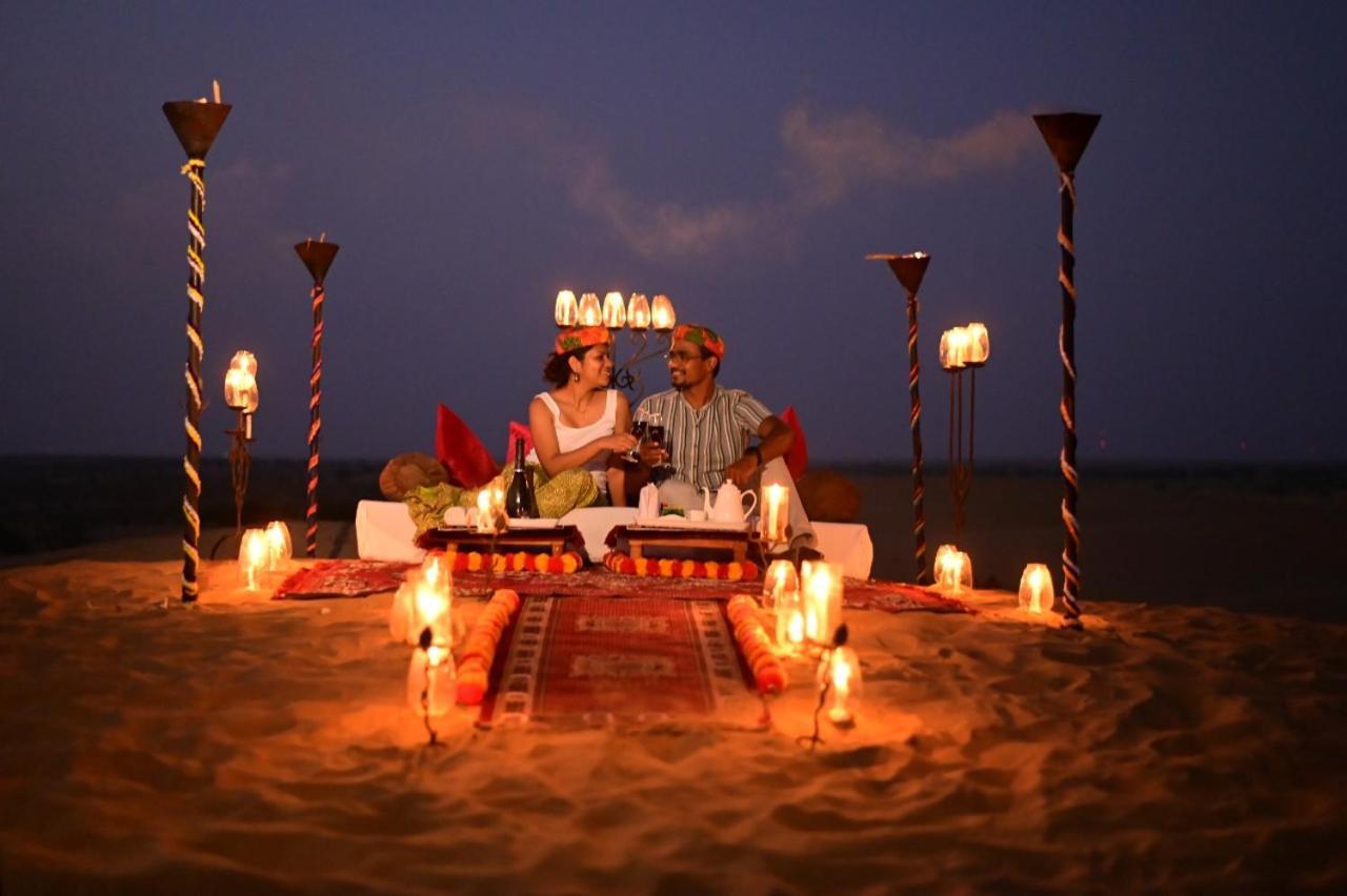 Sky Desert Safari Camp Jaisalmer Esterno foto