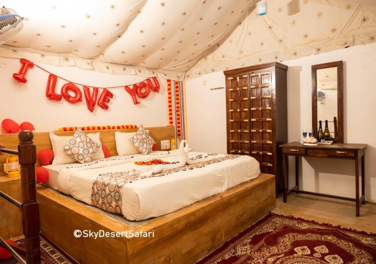 Sky Desert Safari Camp Jaisalmer Esterno foto