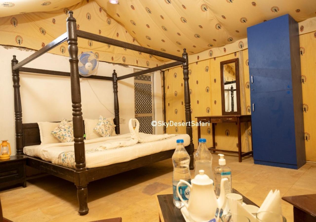 Sky Desert Safari Camp Jaisalmer Esterno foto
