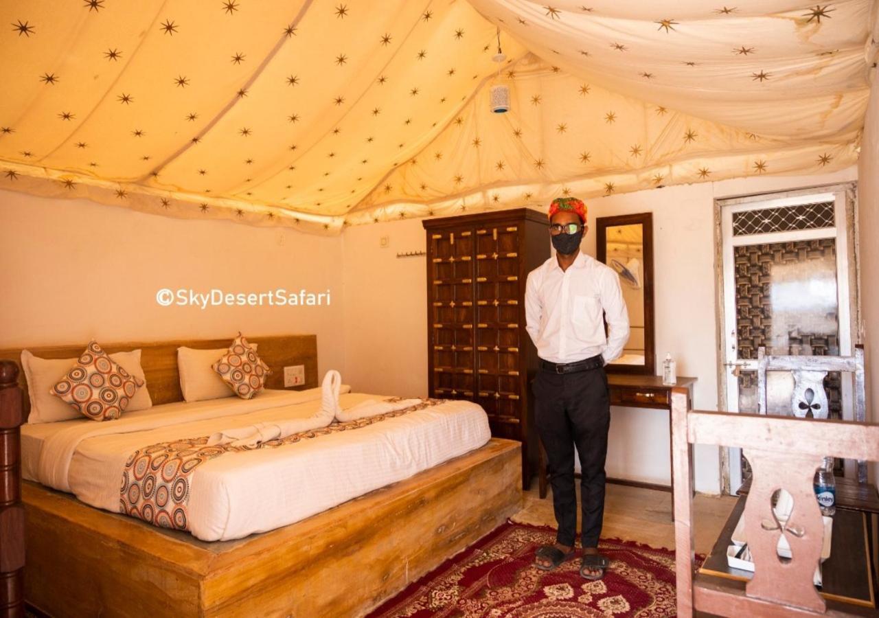Sky Desert Safari Camp Jaisalmer Esterno foto