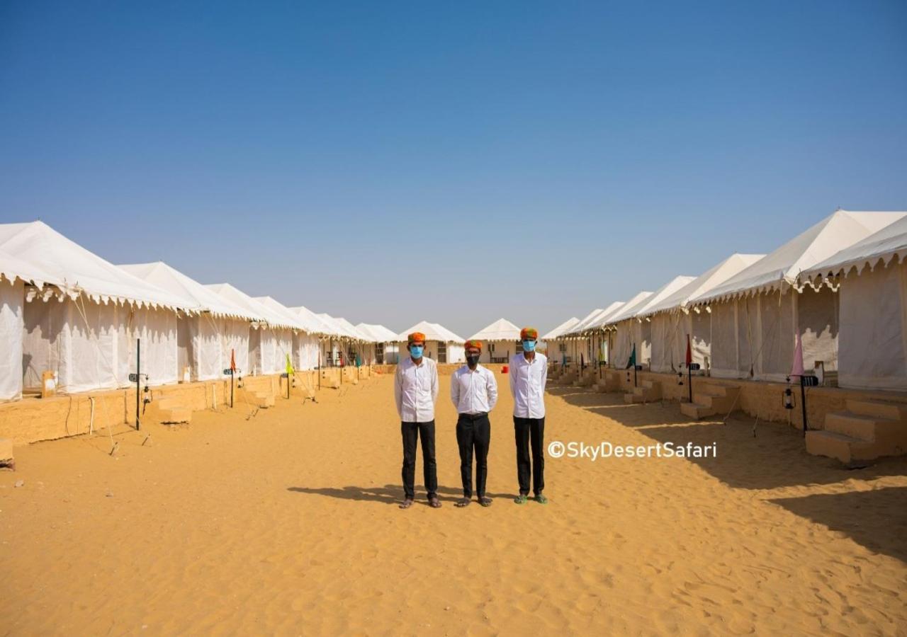 Sky Desert Safari Camp Jaisalmer Esterno foto