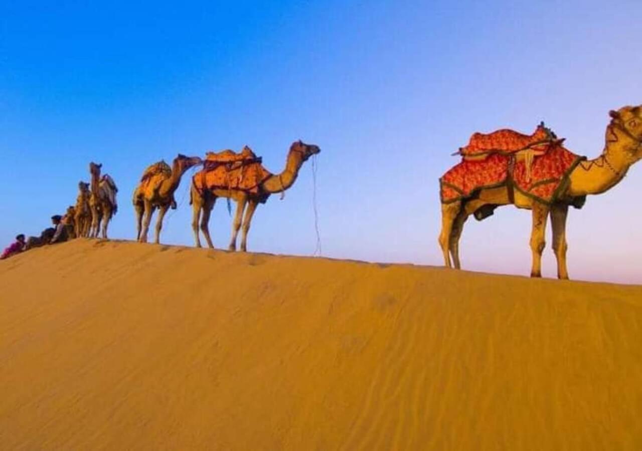 Sky Desert Safari Camp Jaisalmer Esterno foto