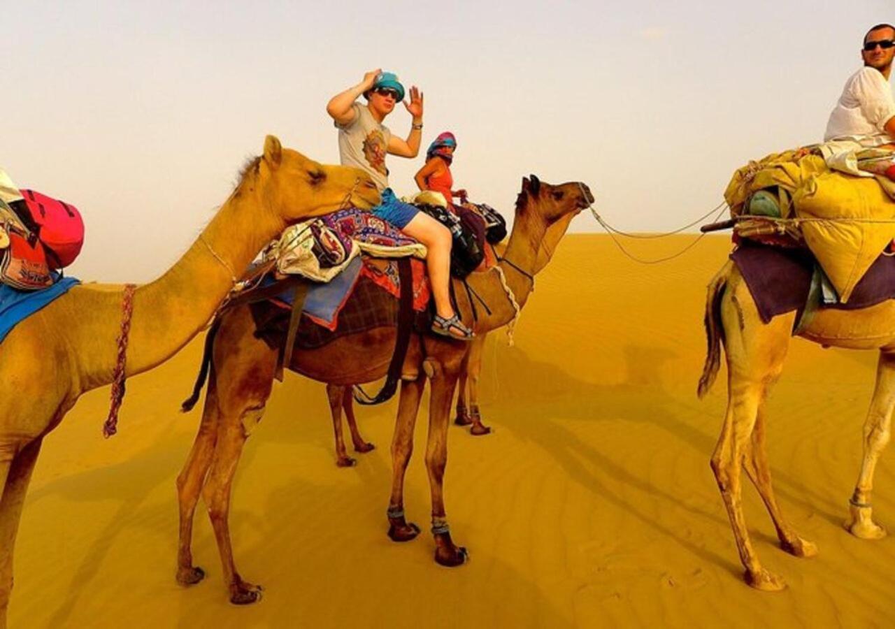 Sky Desert Safari Camp Jaisalmer Esterno foto