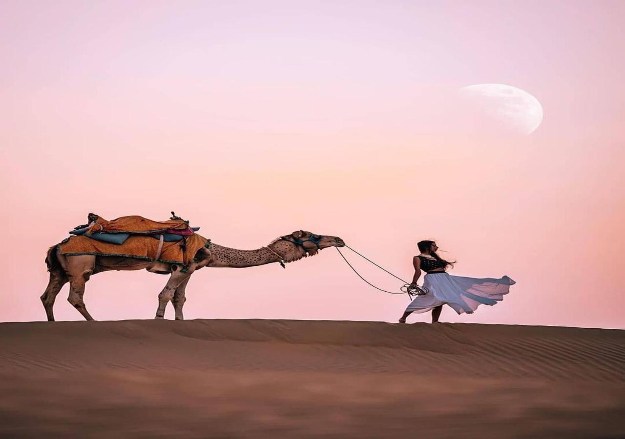 Sky Desert Safari Camp Jaisalmer Esterno foto