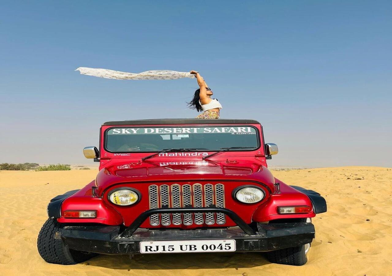 Sky Desert Safari Camp Jaisalmer Esterno foto