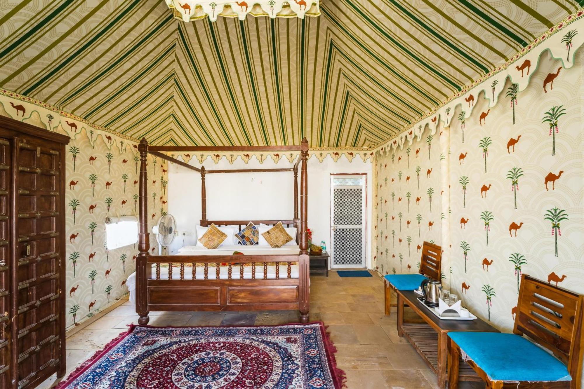 Sky Desert Safari Camp Jaisalmer Esterno foto