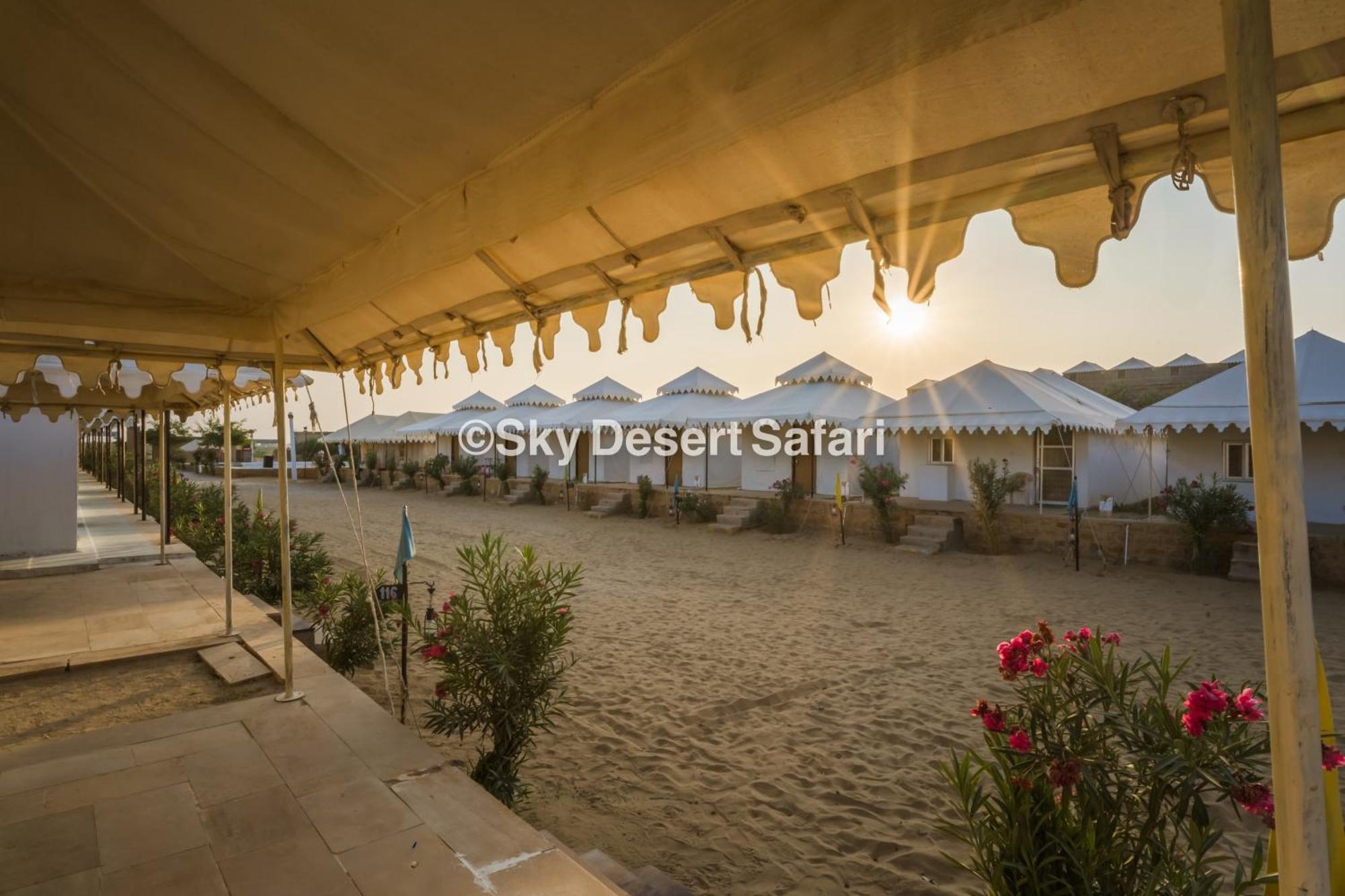 Sky Desert Safari Camp Jaisalmer Esterno foto
