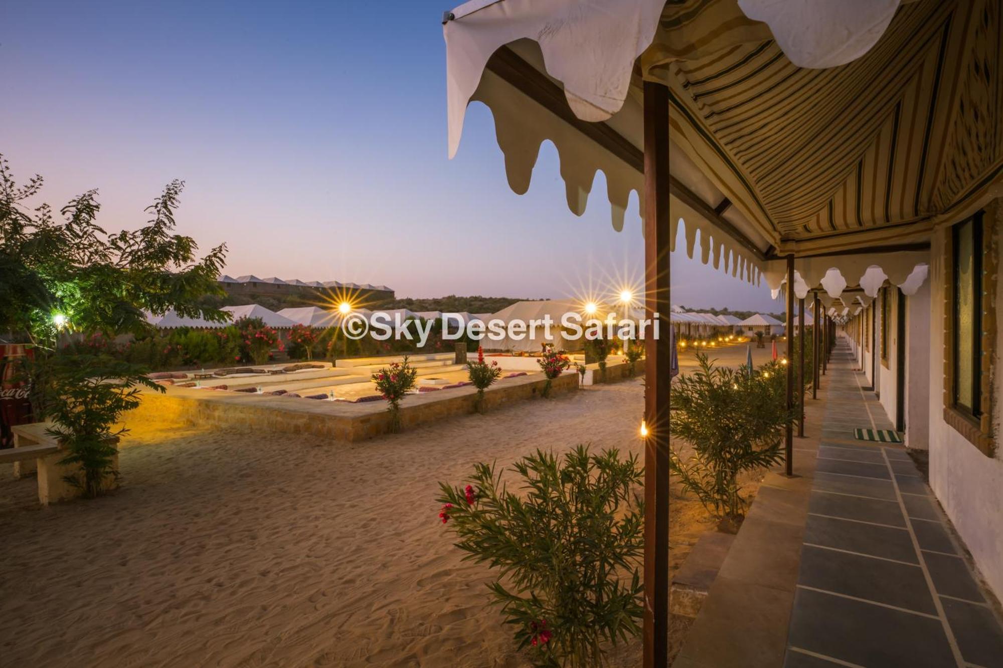 Sky Desert Safari Camp Jaisalmer Esterno foto